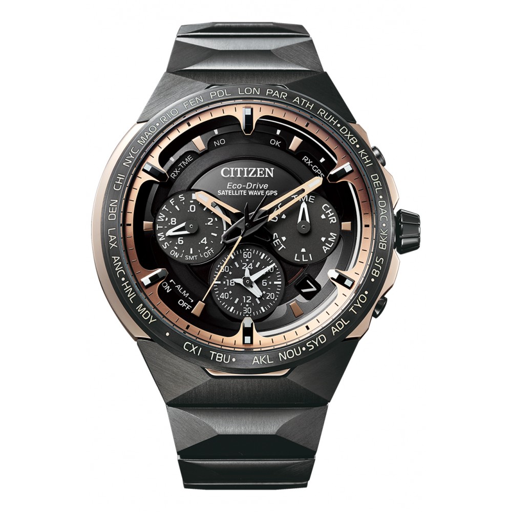 Citizen CC4025-82E นาฬิกาผู้ชาย Eco-Drive Satellite Wave 50th Anniversary of Titanium Technology Limited 550Pcs. Made in Japan Men's Watch