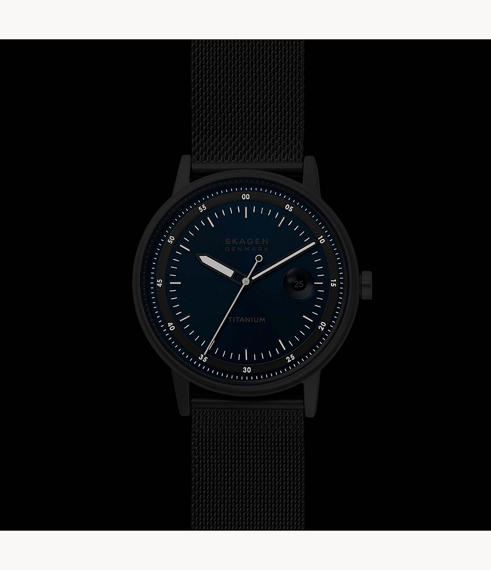 Skagen SKW6754 นาฬิกาผู้ชาย Henriksen Titanium Quartz Men's Watch