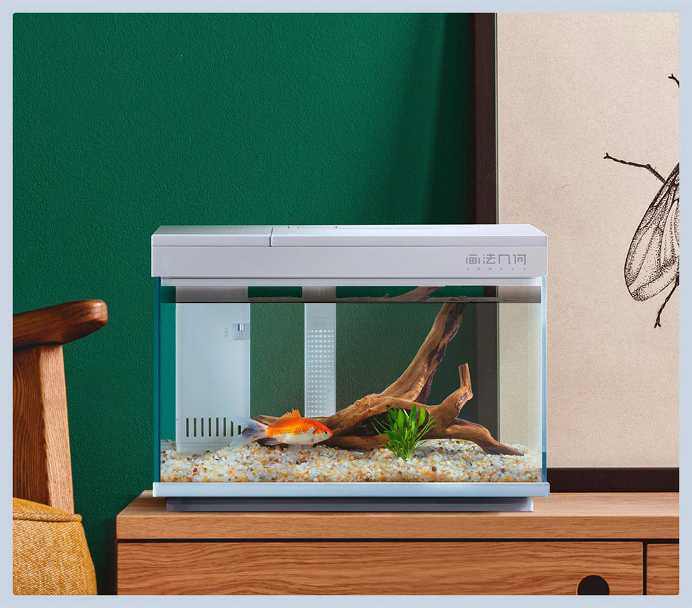 Xiaomi HFJH AI Smart Fish Tank 15L. (Discovery Edt.) - ตู้ปลาจำลองระบบนิเวศน์ในน้ำรุ่นดิสคัฟเวอรี่ 15 ลิตร