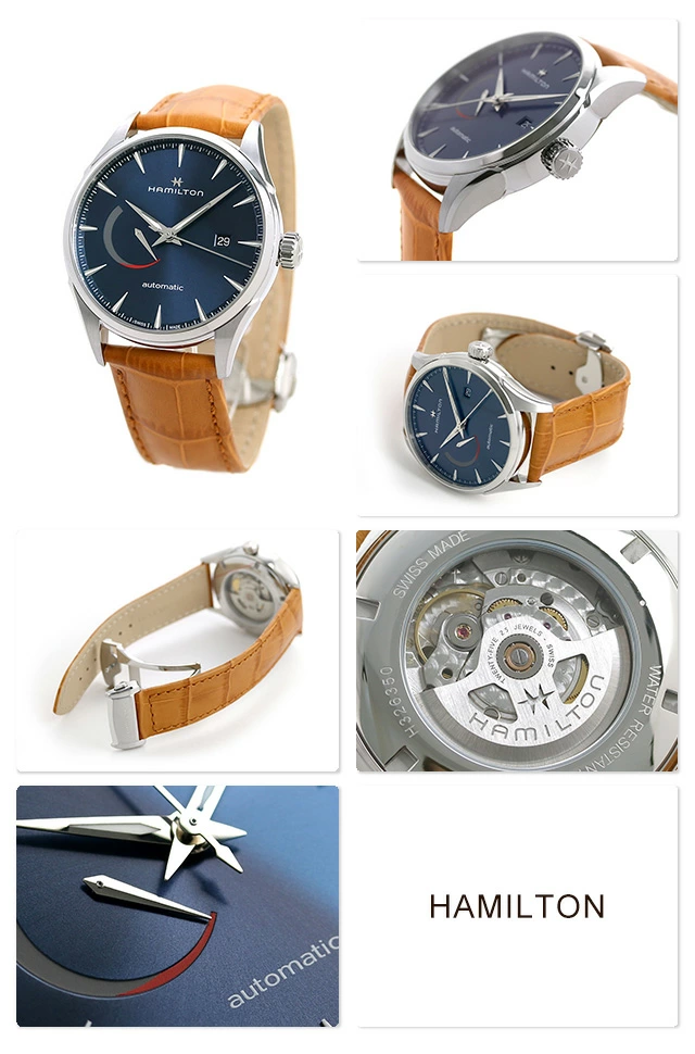 Hamilton H32635541 นาฬิกาผู้ชาย JAZZMASTER POWER RESERVE AUTO Men's Watch