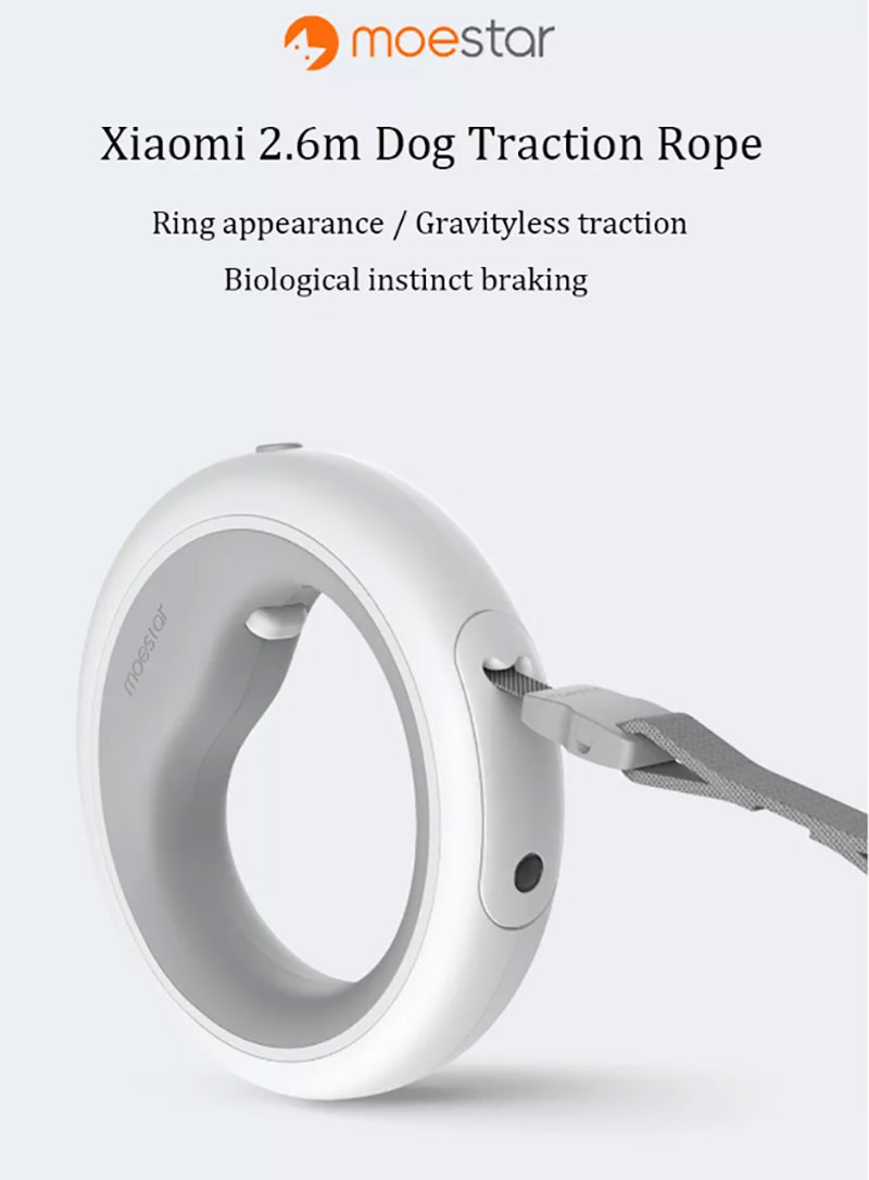 Xiaomi Moestar Dog Retractable Leash - สายจูงสุนัขแบบยืดหดได้ (2.6m.)