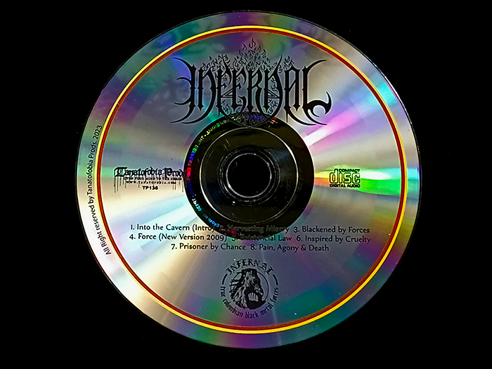 INFERNAL 'The Deepest Emptiness' CD