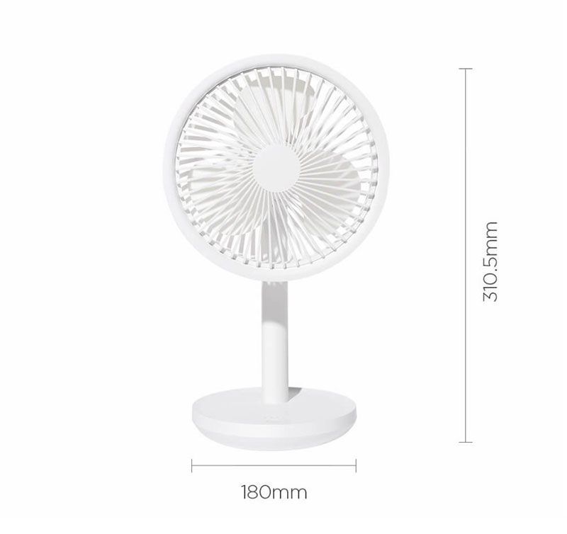 Xiaomi SOLOVE Desktop Fan F5 - พัดลมตั้งโต๊ะขนาดเล็ก F5