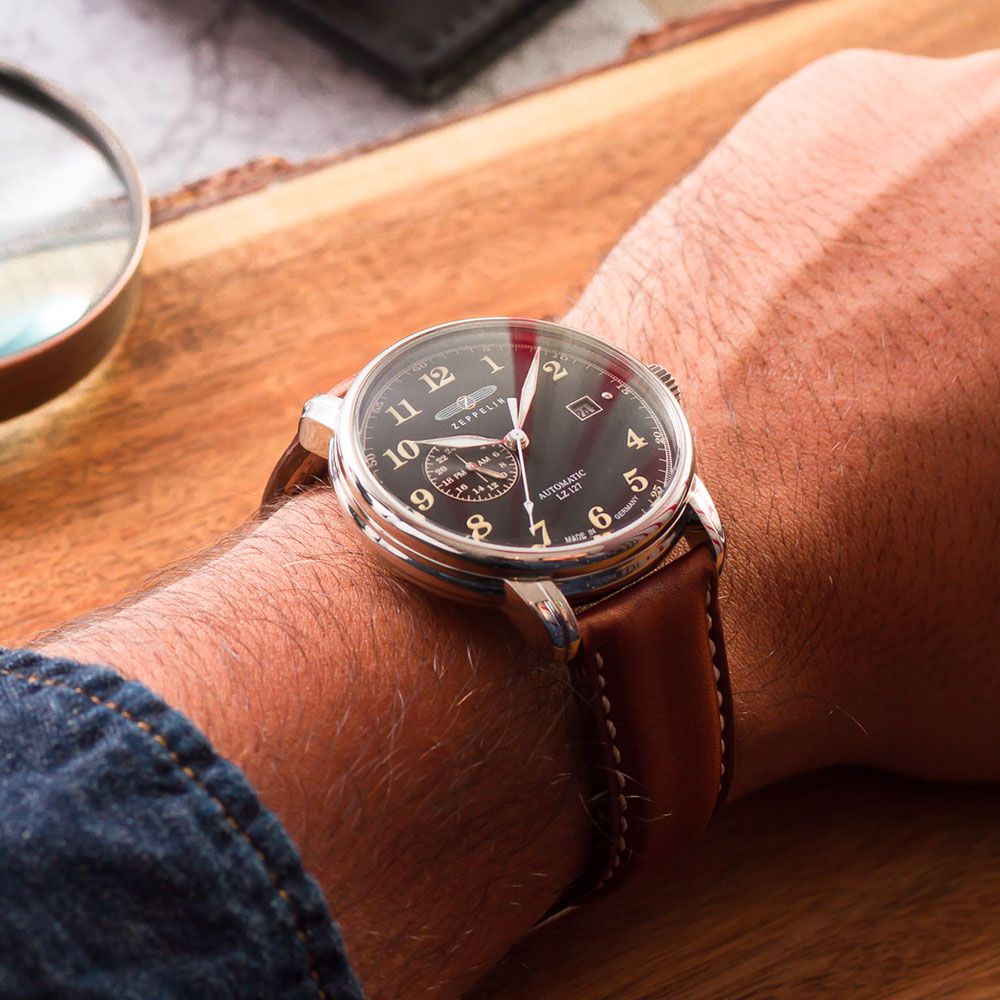 Zeppelin 8668-2 นาฬิกาผู้ชาย Graf Automatic Men's Watch