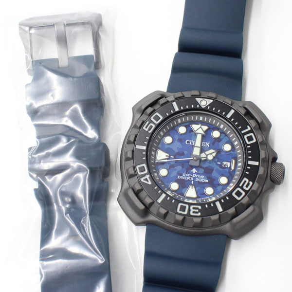 Citizen BN0227-09L นาฬิกาผู้ชาย Promaster Eco-Drive Diver 200 Men's Watch