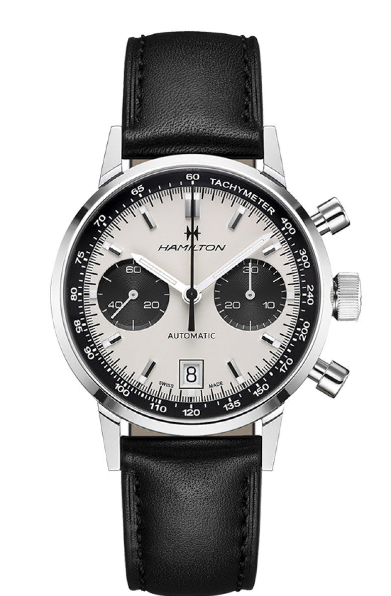 Hamilton H38416711 นาฬิกาผู้ชาย Intra-Matic Automatic Chronograph Men's Watch