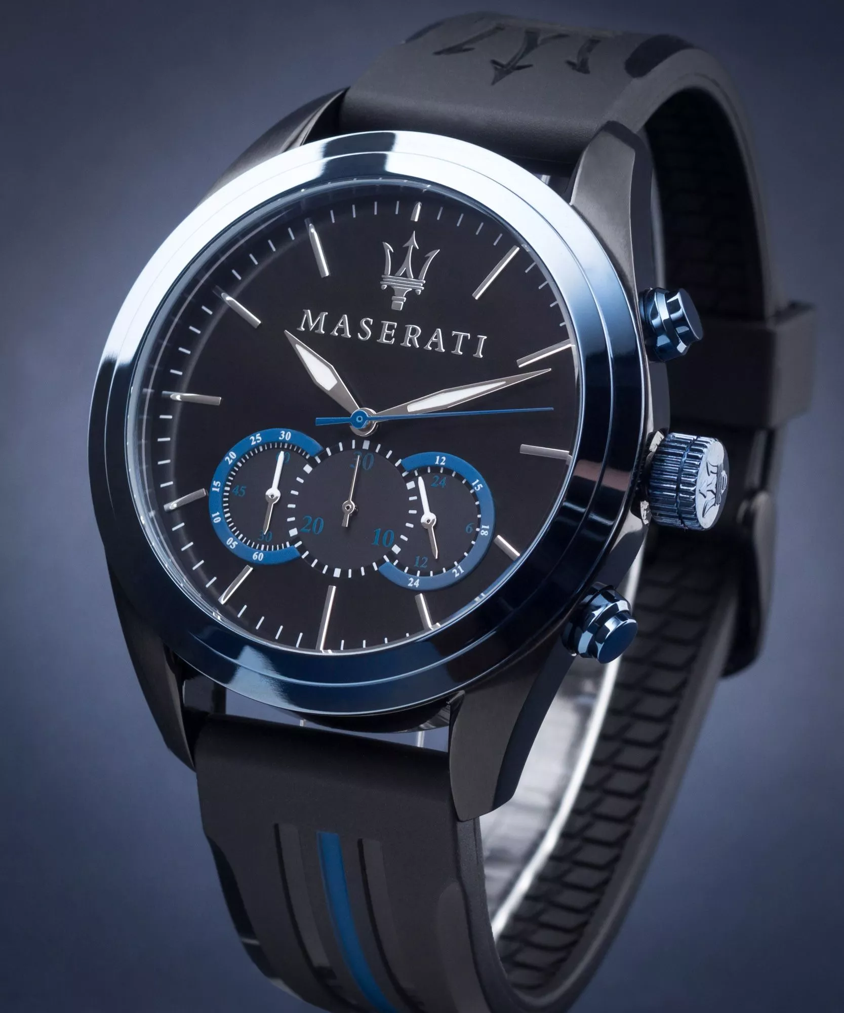 Maserati R8871612006 นาฬิกาผู้ชาย Traguardo Chronograph Quartz Men's Watch