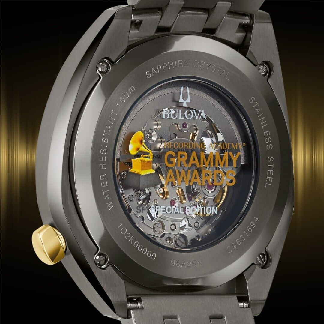 Bulova 98A294 นาฬิาผู้ชาย Grammy Automatic Men's Watch