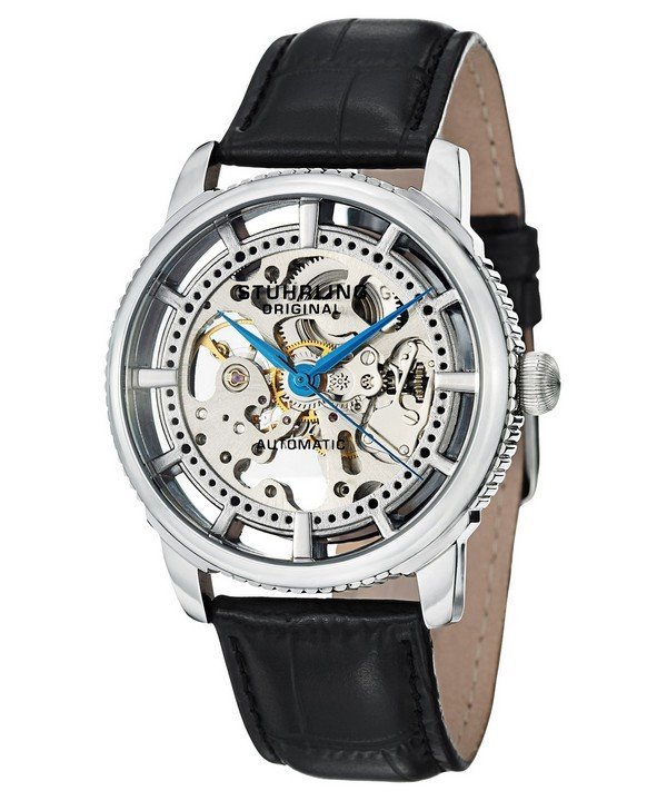 Stuhrling Original 393.33152 นาฬิกาผู้ชาย Stuhrling Original รุ่น 393.33152, Classic Winchester Automatic Skeleton Dial Men's Watch