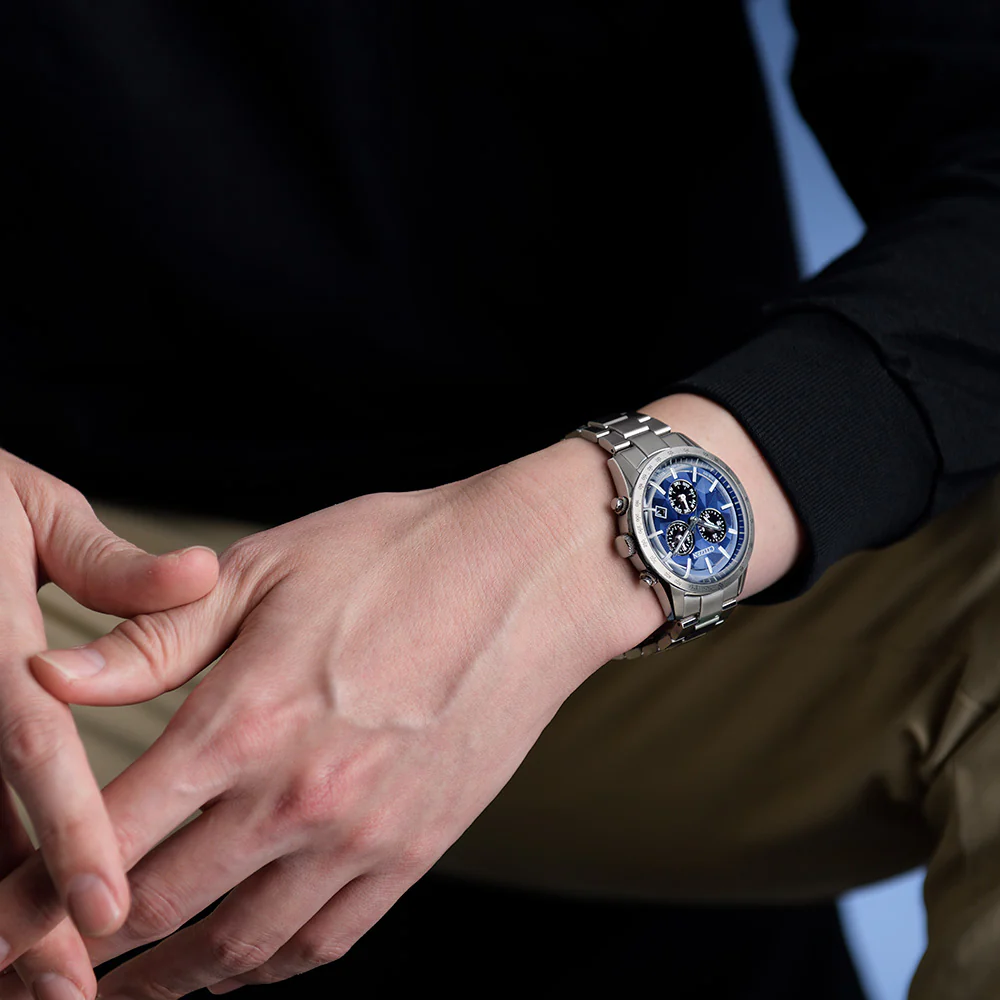 Citizen BL5590-55L นาฬิกาผู้ชาย Eco-Drive Made In Japan Men's Watch