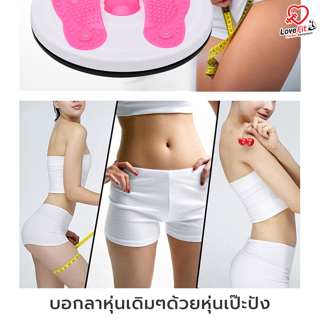 จานทวิสออกกำลังกาย บริหารลดเอว สะโพก ขา ครบจบในเครื่องเดียว