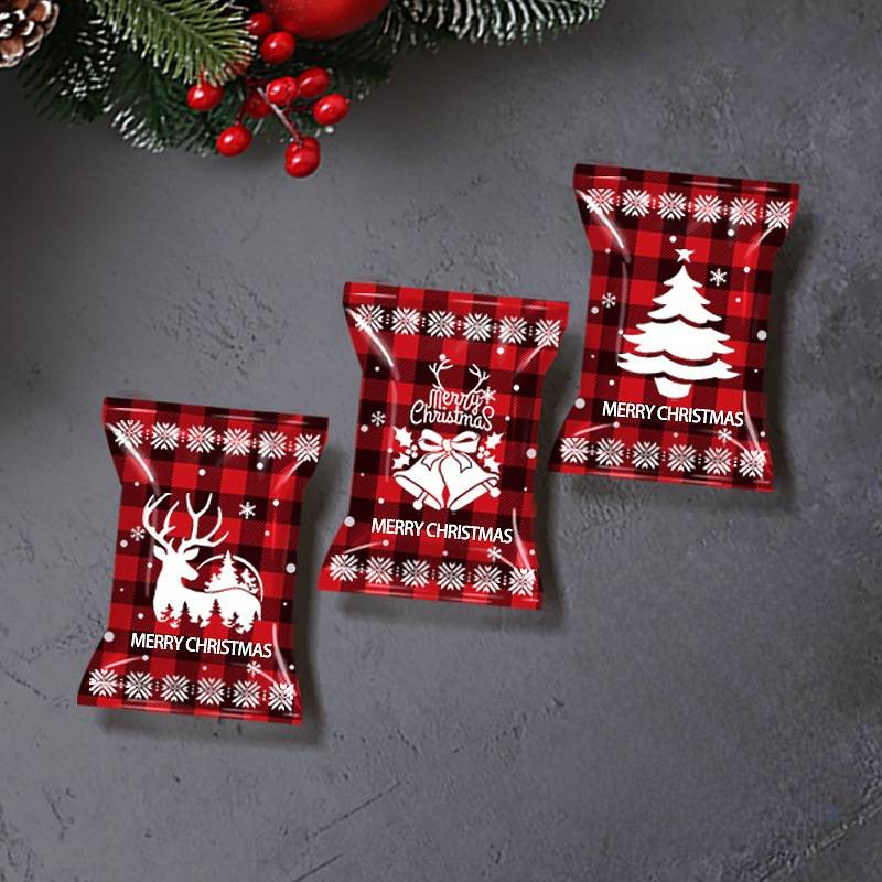 ถุงซีล ใส่ขนม คุกกี้ ลูกอม ขนาด 7x9.5-10 ซม. จำนวน 97-100 ใบ/แพ็ค ชุดที่ 7/7