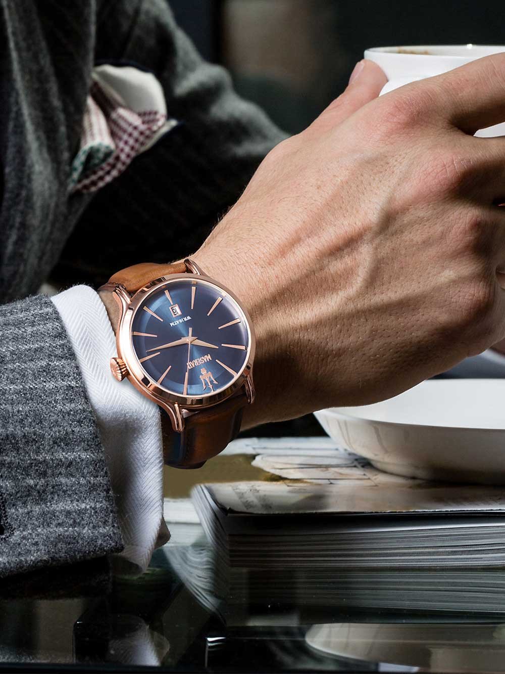 Maserati R8851118001 นาฬิกาผู้ชาย Maserati รุ่น R8851118001, Potenza Men's Watch