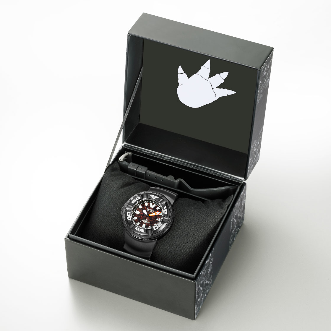 Citizen BJ8059-03Z นาฬิกาผู้ชาย Eco-Drive Citizen Godzilla X Promaster Dive 70th Anniversary Limited Edition 3000 Men's Watch