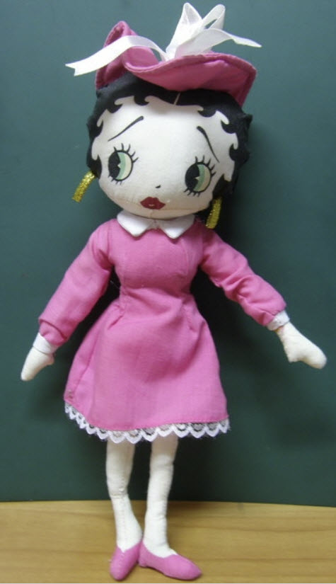 Betty Boop ชุดโฮสเตส (Hotress) ขนาด 11 นิ้ว (มือสอง)