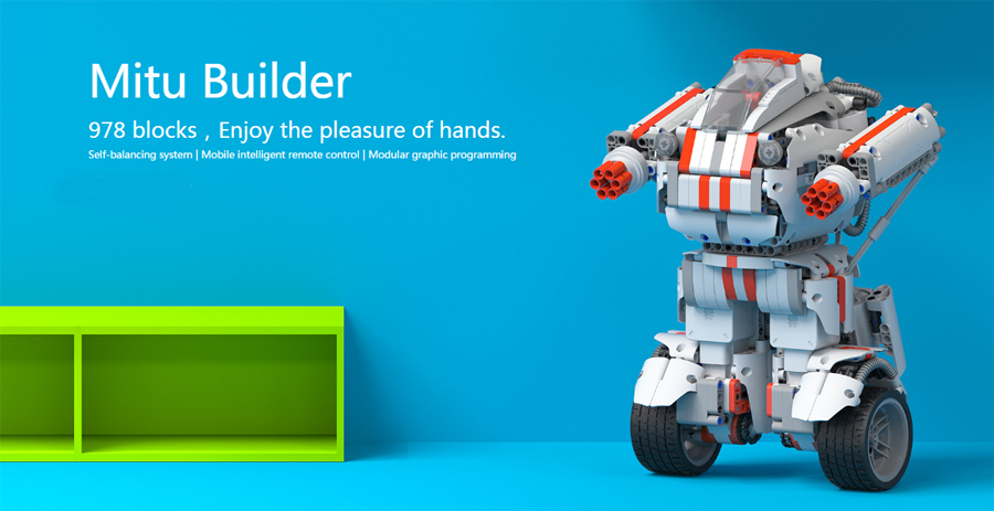 Xiaomi MITU Builder - หุ่นยนต์ตัวต่ออัจฉริยะ