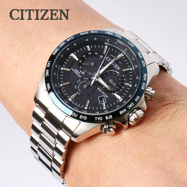 Citizen CB5836-81L นาฬิกาผู้ชาย Eco-Drive Radio Controlled Men's Watch
