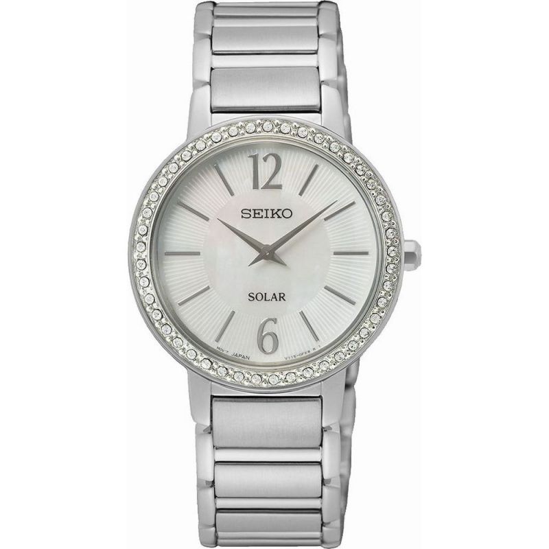 Seiko SUP467P1 นาฬิกาผู้หญิง Solar Women's Watch