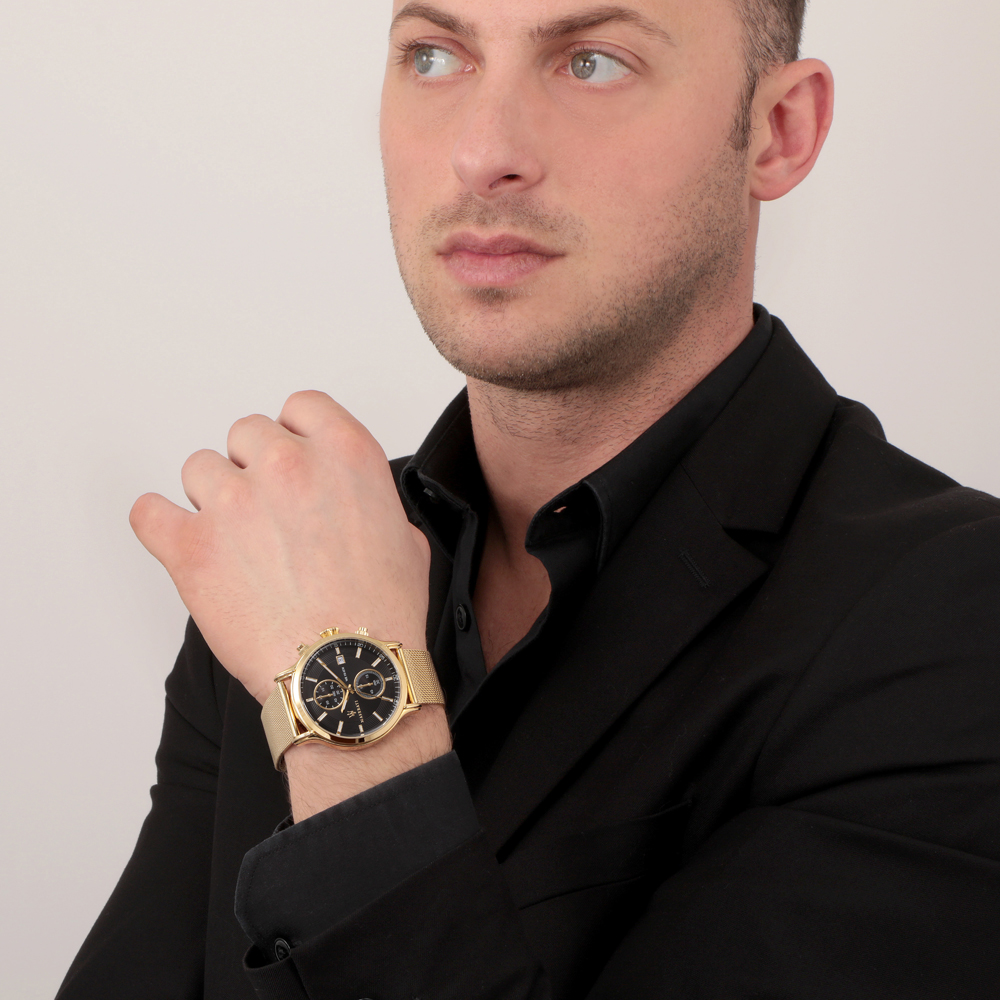 Maserati R8873618007 นาฬิกาผู้ชาย Epoca Chronograph Quartz Men's Watch