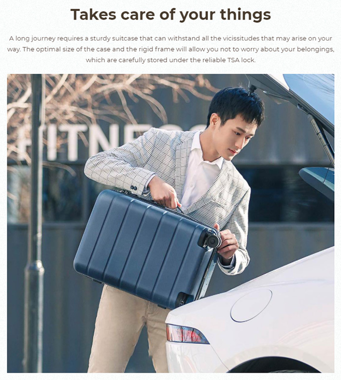 Xiaomi Suitcase 24inch - กระเป๋าเดินทางขนาด 24 นิ้ว