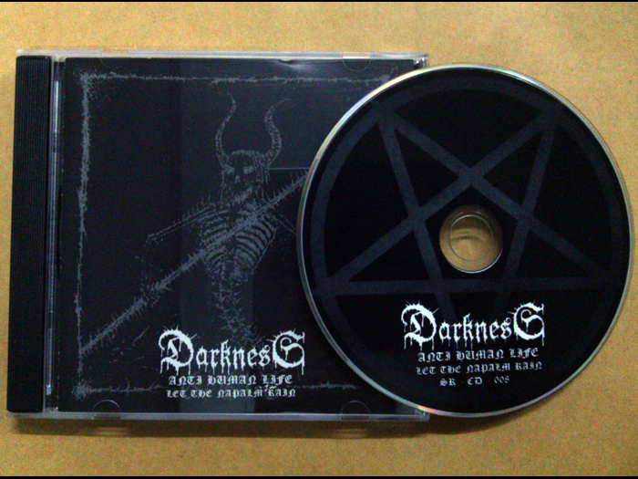 DARKNESS'Anti Human Life' CD