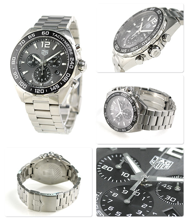 Tag Heuer CAZ1011.BA0842 นาฬิกาผู้ชาย FORMULA 1 Chronograph Tachymeter Quartz 200M - ∅43 mm Men's Watch