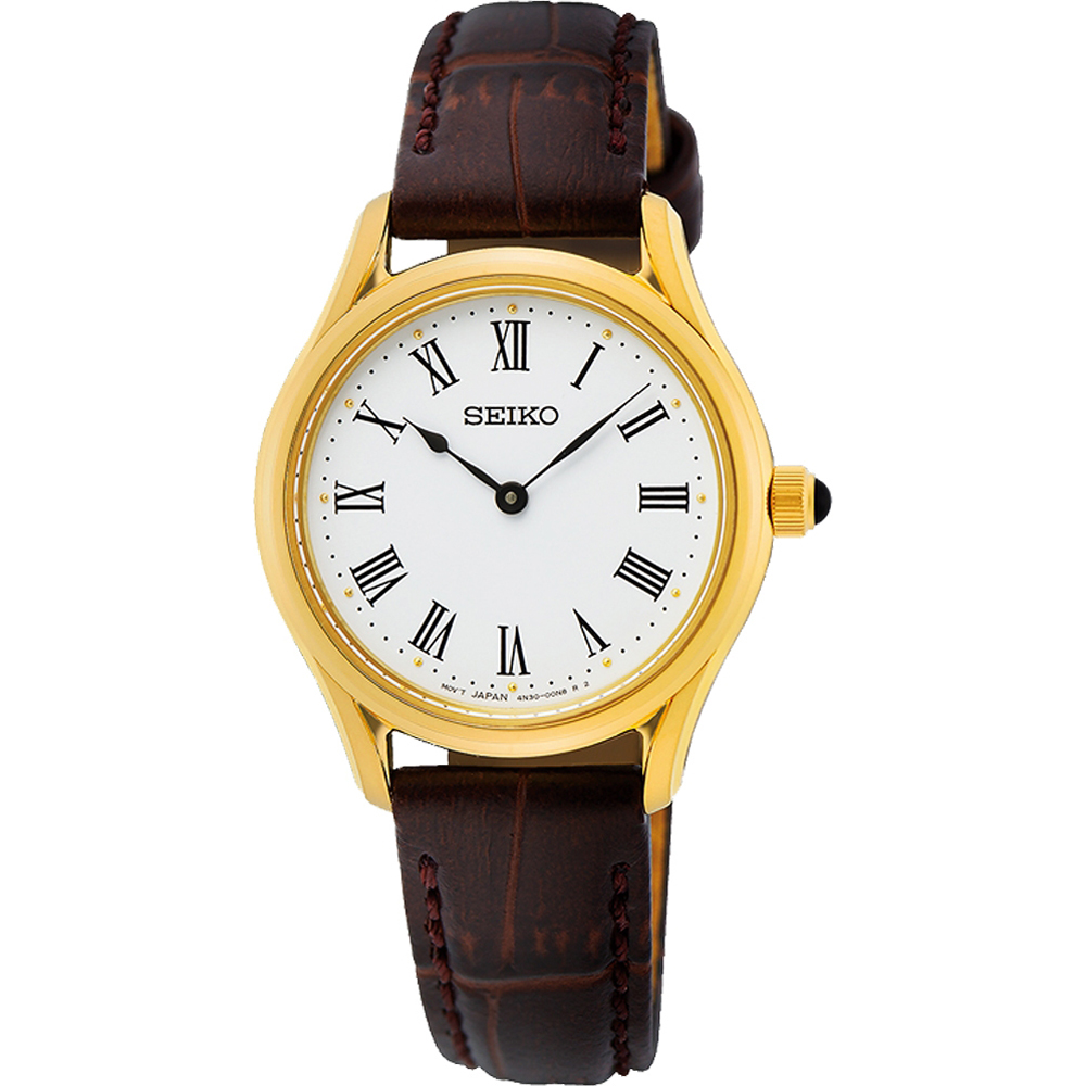 Seiko SWR072P1 นาฬิกาผู้หญิง Quartz Women's Watch