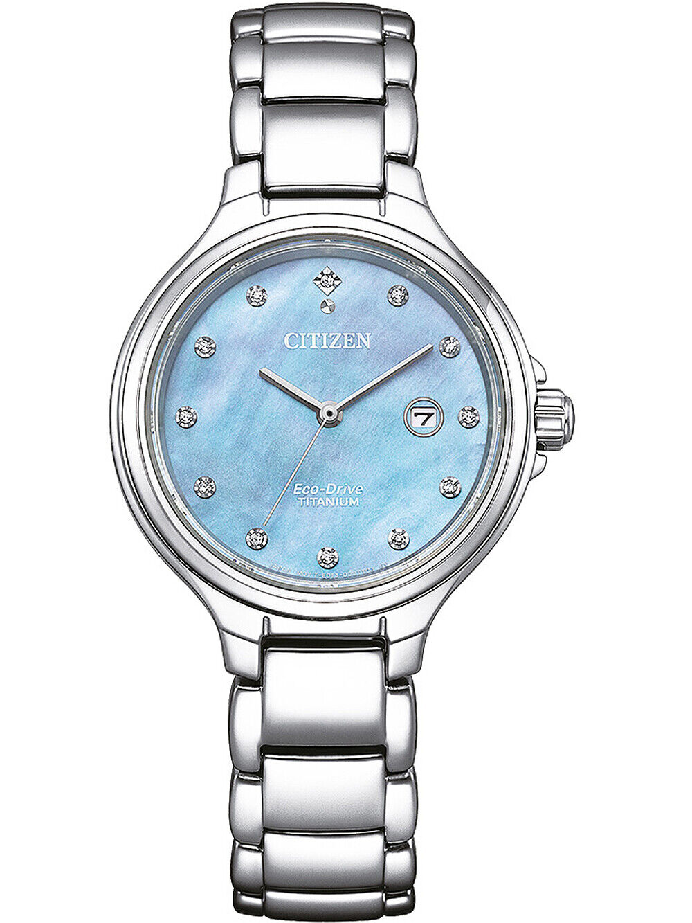 Citizen EW2680-84N นาฬิกาผู้หญิง Eco-Drive Titanium Women's Watch