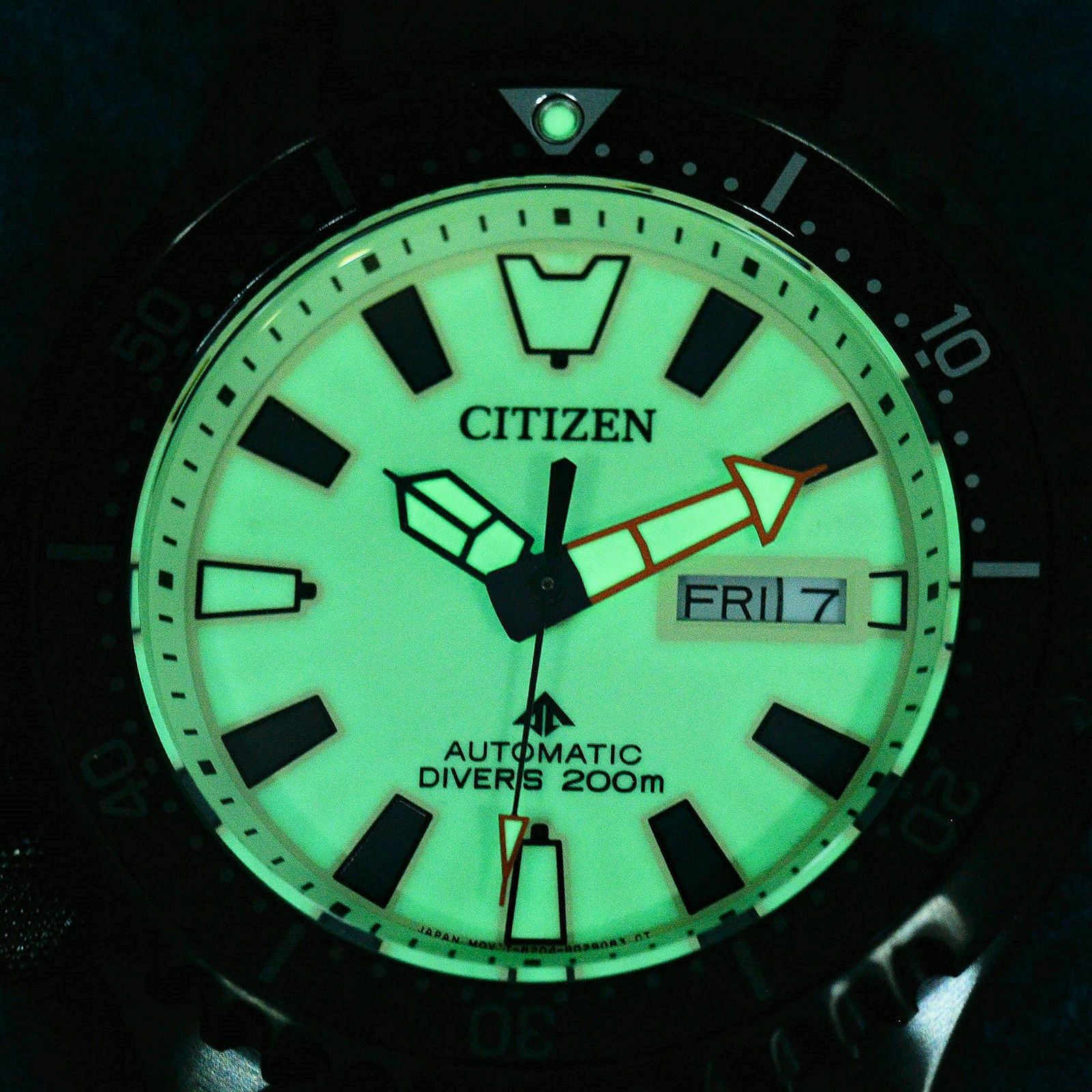 Citizen NY0138-14X นาฬิกาผู้ชาย PROMASTER Mechanical Automatic Diver Limited 1989 pcs. Men's Watch