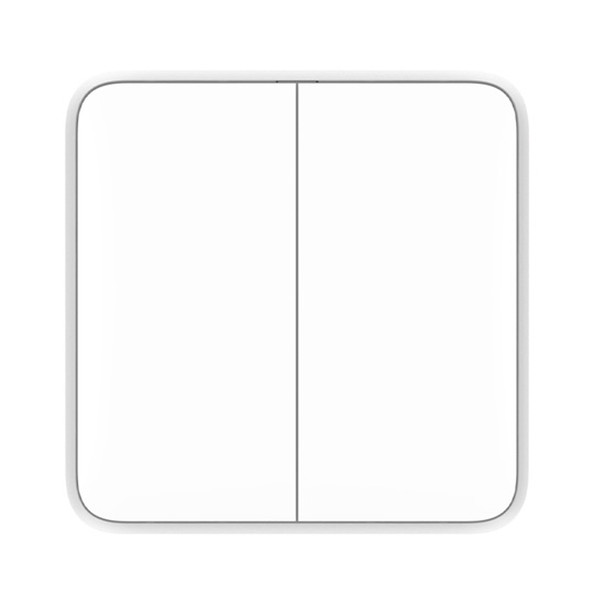 Xiaomi Wireless Switch (2 Buttons) - สวิทซ์ไฟไร้สายเสี่ยวหมี่ (2 ปุ่ม) (BLE Mesh) (CN)