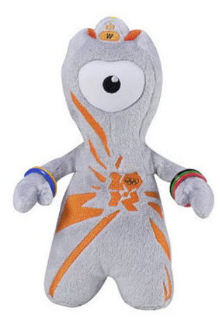 มาสคอต Wenlock ขนาด 12 นิ้ว