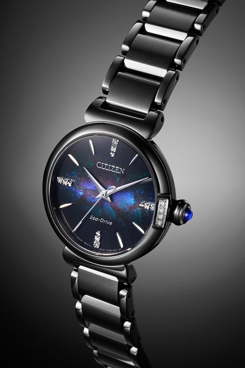 Citizen EM1067-88E นาฬิกาผู้หญิง Citizen L Eco-Drive Diamond: 8 Pcs Women's Watch