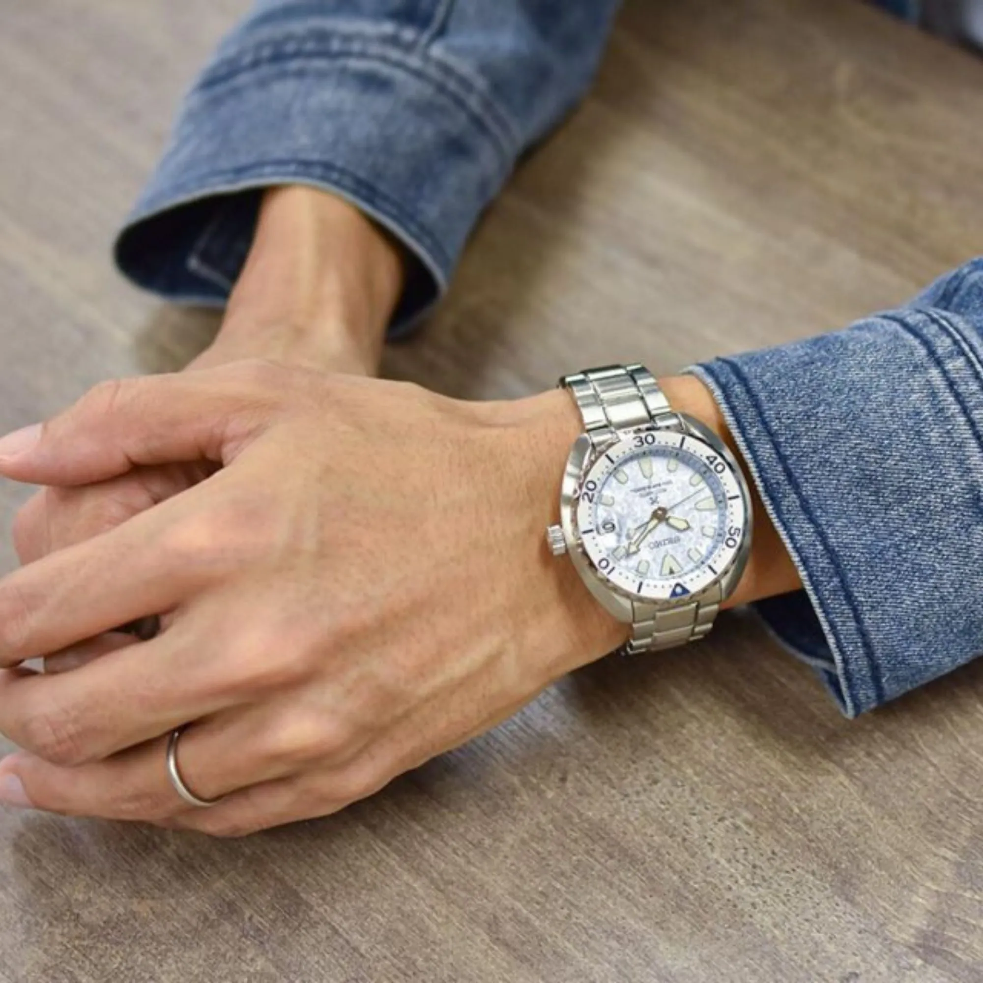 Seiko SBDY109 นาฬิกาผู้ชาย Automatic Diver Scuba Prospex Men's Watch