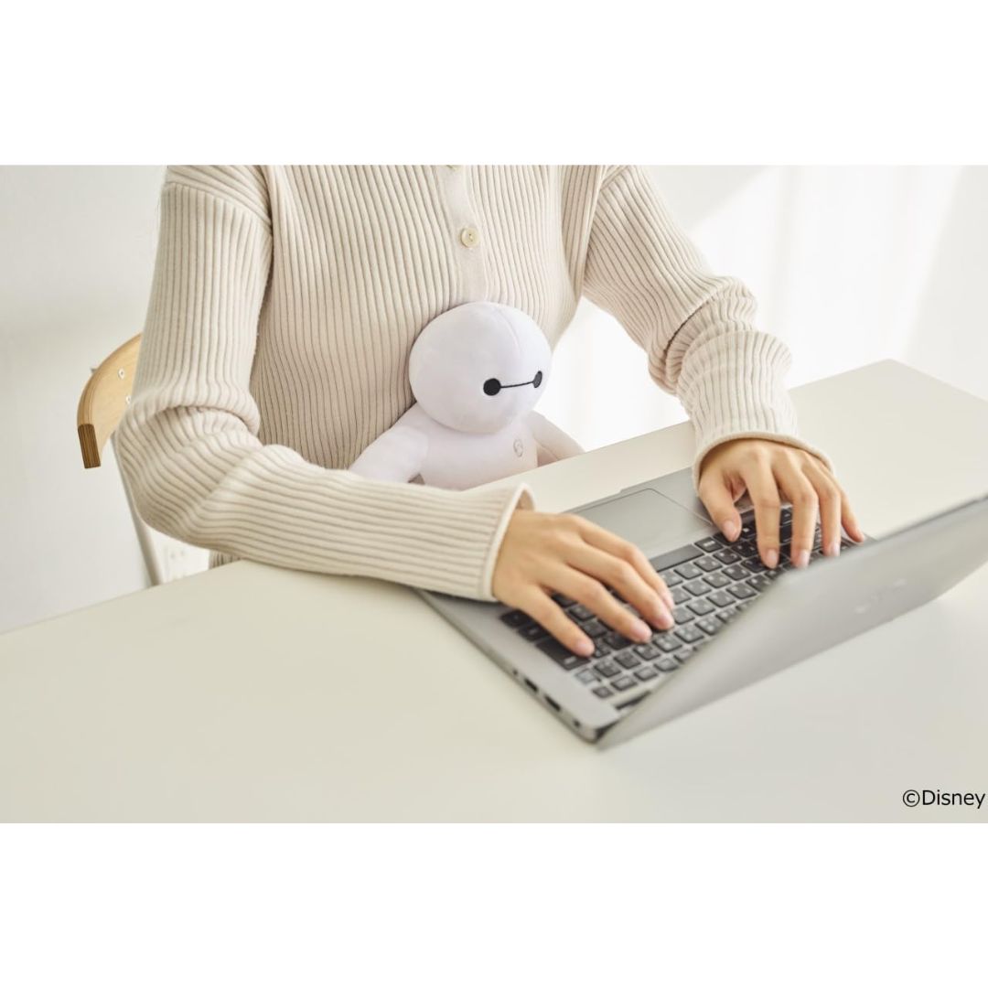 [PRE-ORDER] ตุ๊กตา เบย์แมกซ์ สีขาว Baymax Disney 23 cm จาก Movie Big Hero 6 ベイマックス もちふわ抱きぬいぐるみ BOOK