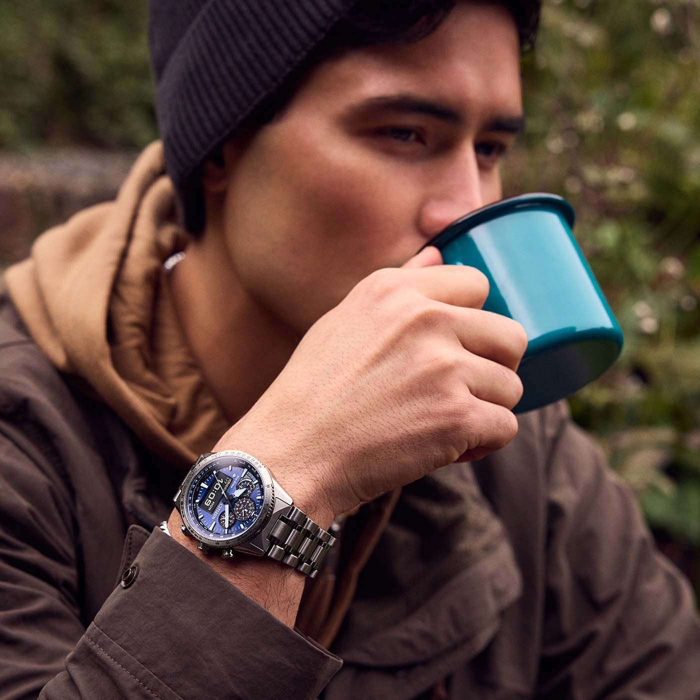 Citizen JV2000-51L นาฬิกาผู้ชาย Promaster Skyhawk Eco-Drive Men's Watch