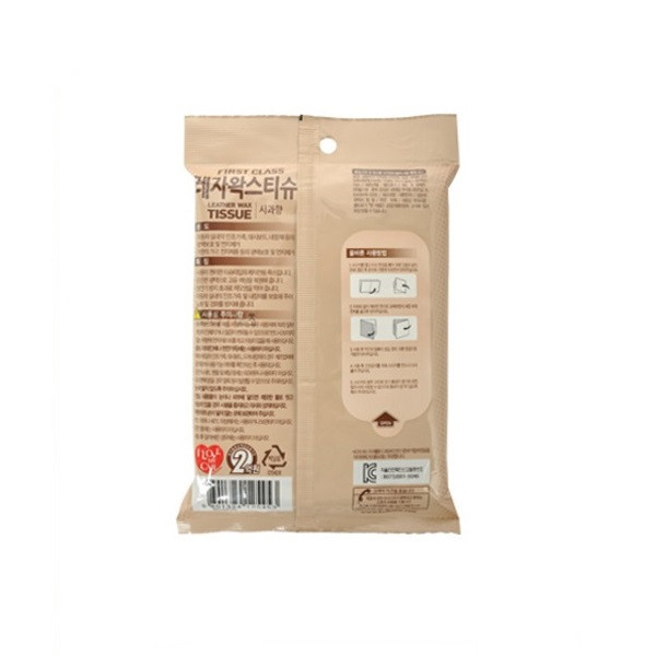 Bullsone ทิชชู่ทำความสะอาดเบาะหนังในรถ Artificial Leather Wax Tissue