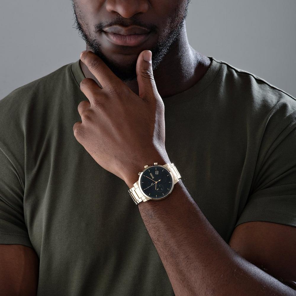 Hugo Boss 1513781 นาฬิกาผู้ชาย Integrity Chrono Quartz Men's Watch