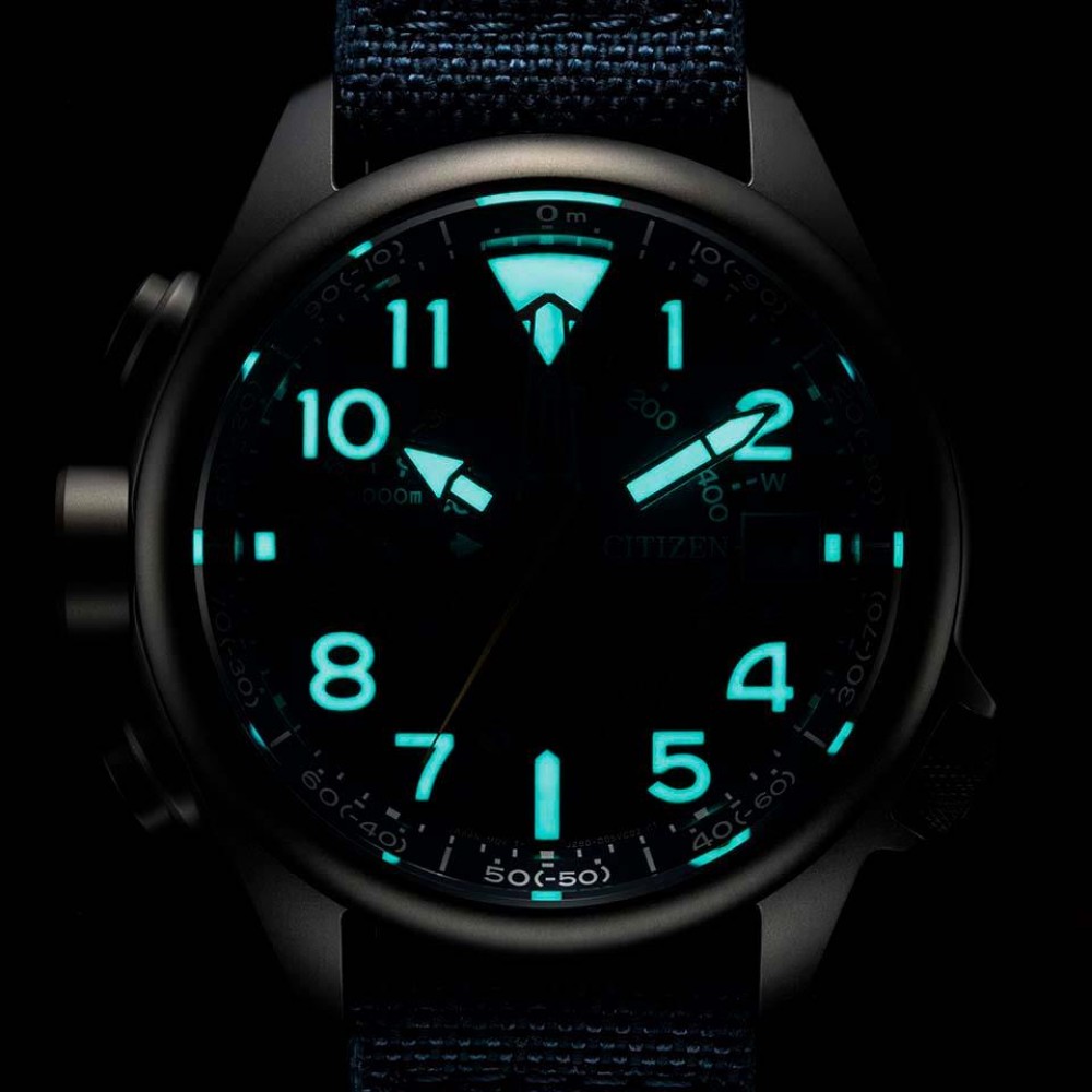 Citizen BN4065-07L นาฬิกาผู้ชาย Promaster Altichron Eco-Drive Men's Watch