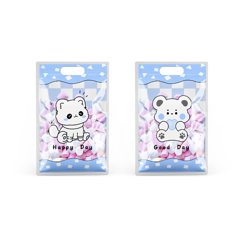 ถุงซิป ลายการ์ตูนน่ารัก ขนาด 15.2x22.5 ซม. จำนวน 47-50 ชิ้น/แพ็ค (ชุดที่ 3/3)