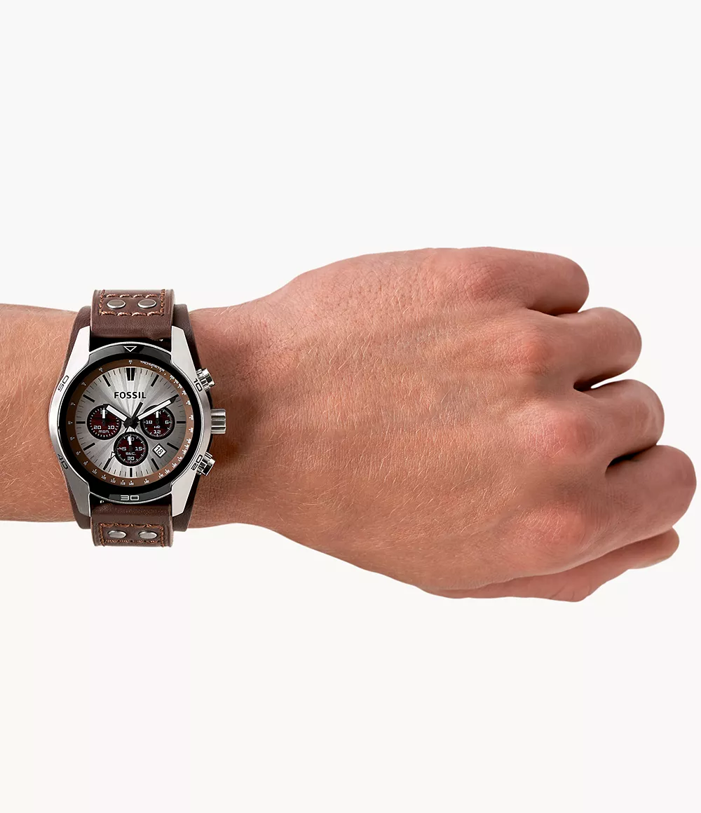 Fossil CH2565 นาฬิกาผู้ชาย Fossil รุ่น CH2565, Coachman Chronograph Men's Watch