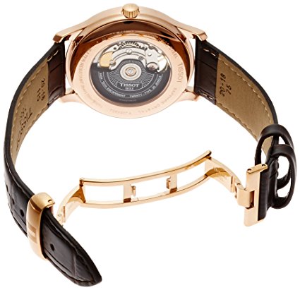 Tissot T063.907.36.038.00 นาฬิกาผู้ชาย Tradition Powermatic Automatic 80 Open Heart Men's Watch