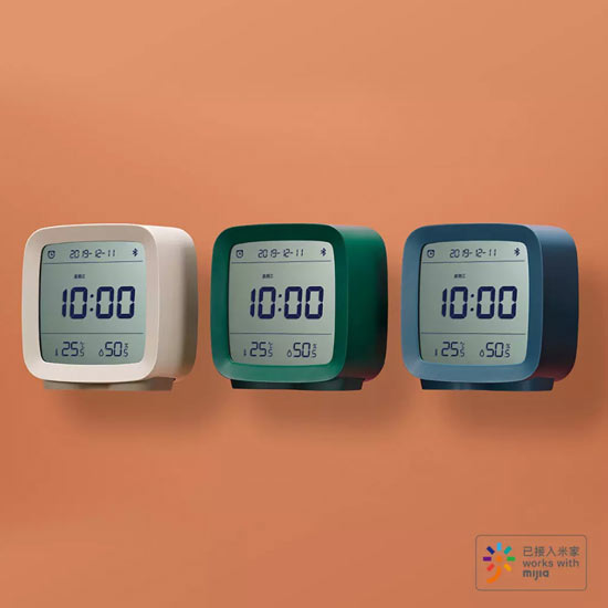 Xioami Qingping Bluetooth 3 in1 Alarm Clock - นาฬิกาปลุกบลูทูธอัจฉริยะ 3 in1 (BLE) (CN)