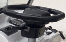 รถกอล์ฟไฟฟ้า 4 ล้อ 4 ที่นั่ง รุ่น M-04 ขับแบบพวงมาลัย