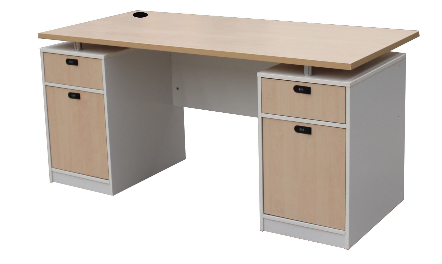 โต๊ะทำงานกุญแจรหัสยาว160ซม.