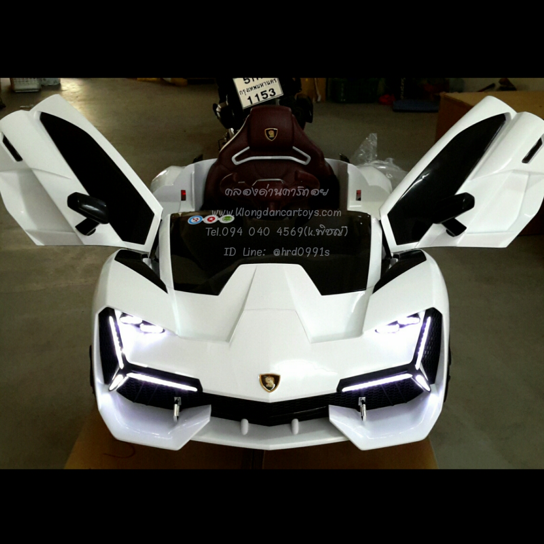 💢รุ่นใหม่ปี2021💢รถเด็กแบตเตอรี่แลมโบกินีTerzoMillennio💥ใช้มือถือบังคับได้ มีบูลทูธเพลงกับมือถือได้ โยกได้ งานสวยมาก💥(3มอเตอร์2แบต, ออกตัวสมูท, เล่นUSB SD MP3, รีโมทบูลทูธ, มีโช้ค, ประตูปีกนกมีโช้คอัพ, มีที่ลากจูง)