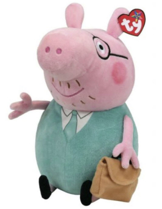 Daddy Pig ขนาด 8 นิ้ว (Ty)
