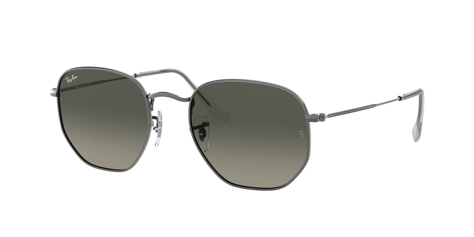 RayBan RB3548N 004/71 HEXAGONAL FLAT LENSES