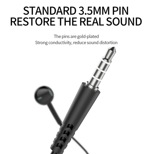 หูฟัง Sendem V10 มีไมค์ในตัว ทรง EAR-POD ประกันศูนย์ 1 ปี