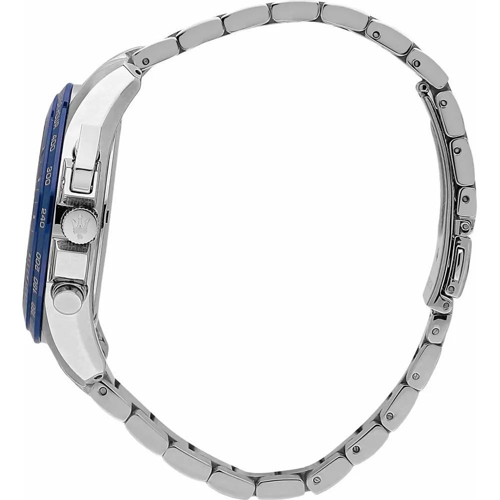 Maserati R8871612039 นาฬิกาผู้ชาย Traguardo Modena Edition Quartz Men's Watch + สายยาง