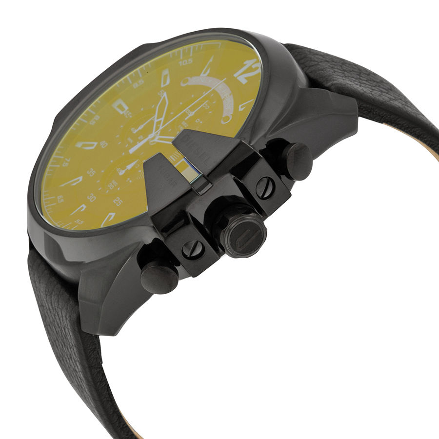 Diesel DZ4323 นาฬิกาผู้ชาย Diesel รุ่น DZ4323, Mega Chief Chronograph Black Dial Men's Watch